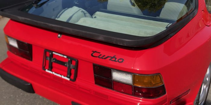 PORSCHE 944 TURBO 1986